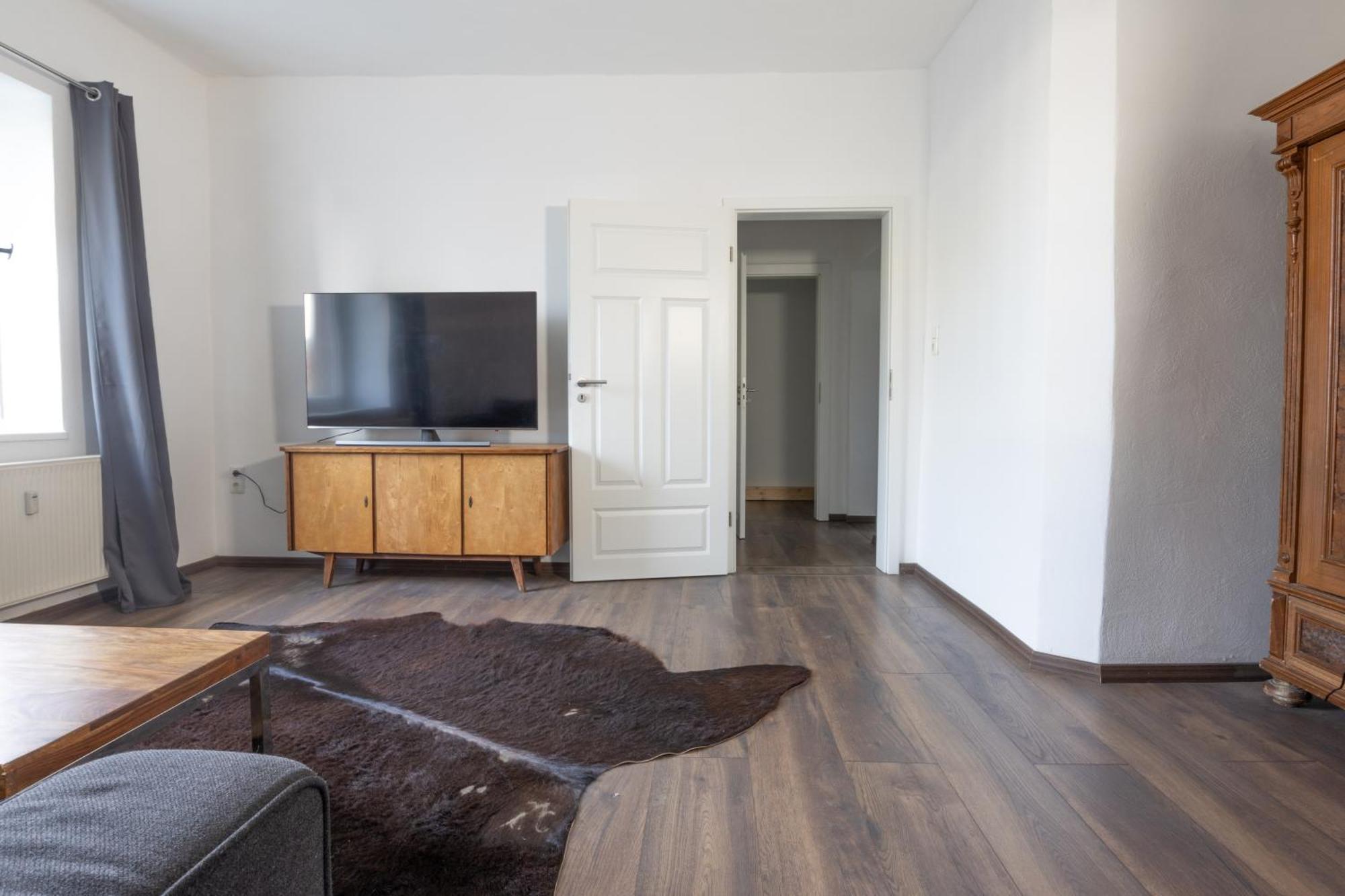 Urige Wohnung Mit Zwei Betten Und Genialer Kueche Mugeln Luaran gambar